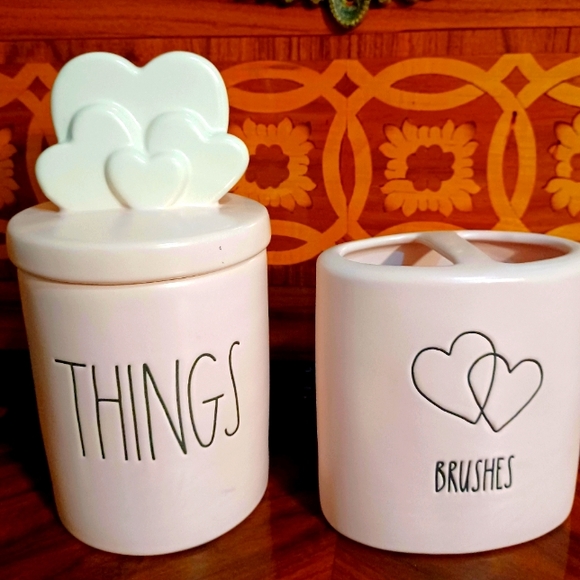 Rae Dunn Bath Rae Dunn Things Canister Only New Poshmark